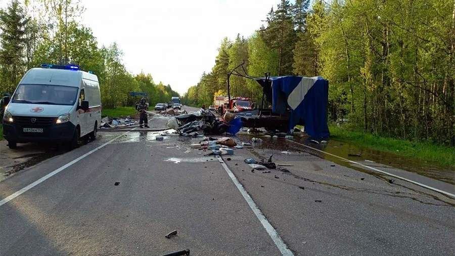 Один человек погиб в результате ДТП в Ленинградской области