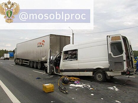 Уголовное дело возбуждено после смертельного ДТП с микроавтобусом в Подмосковье