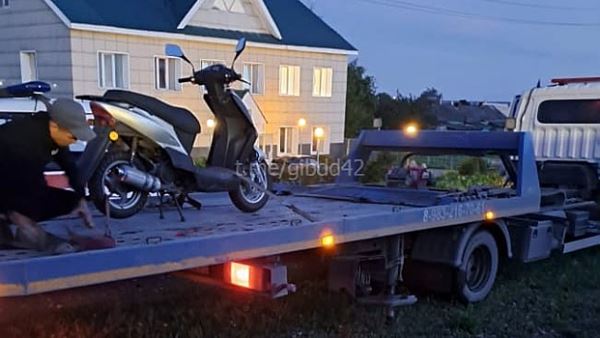 Сотрудники ГИБДД усилили контроль за водителями мототранспорта в Кузбассе