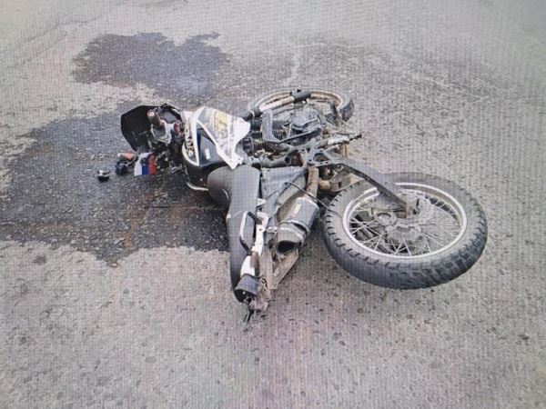 Подростки на мотоцикле попали в ДТП в поселке Ясногорск