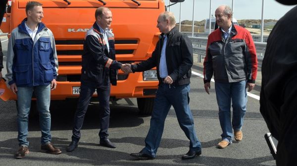 Почти 30 миллионов машин проехало по Крымскому мосту за семь лет