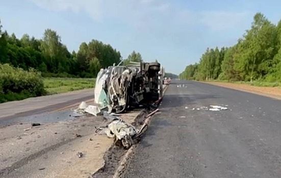 Сотрудники нижегородской ГАИ выясняют обстоятельства аварии в Арзамасском районе